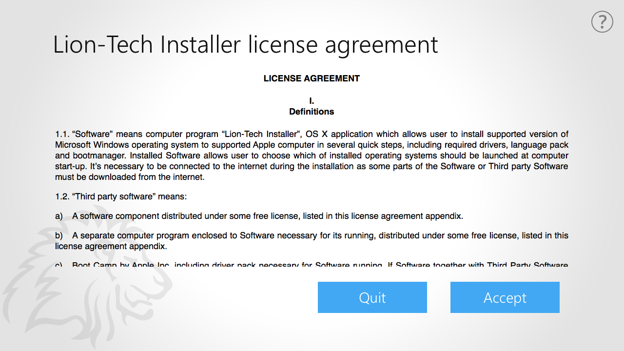 Lion-Tech Installer